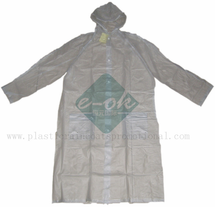 pvc plastic raincoats-vinyl promotional raincoats